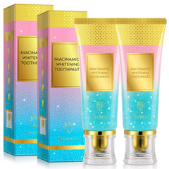 Front view of Niacinamide Whitening Toothpaste 2 Pack