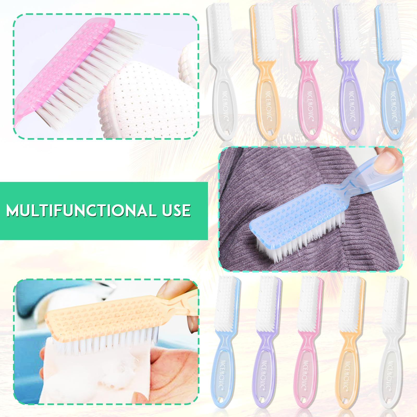 NICEMOVIC nail brush makes a thoughtful gift for grooming enthusiasts.