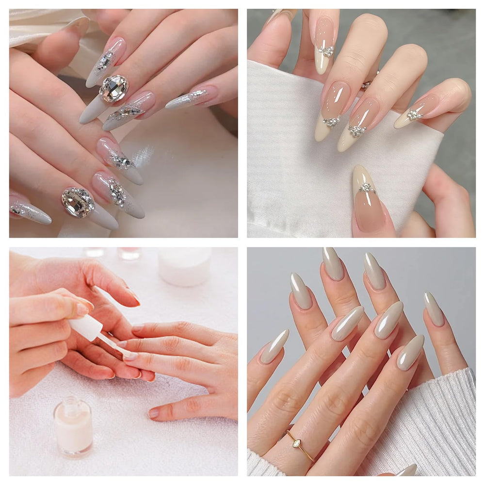 NICENEEDED flexible nail tip close-up for durable extensions
