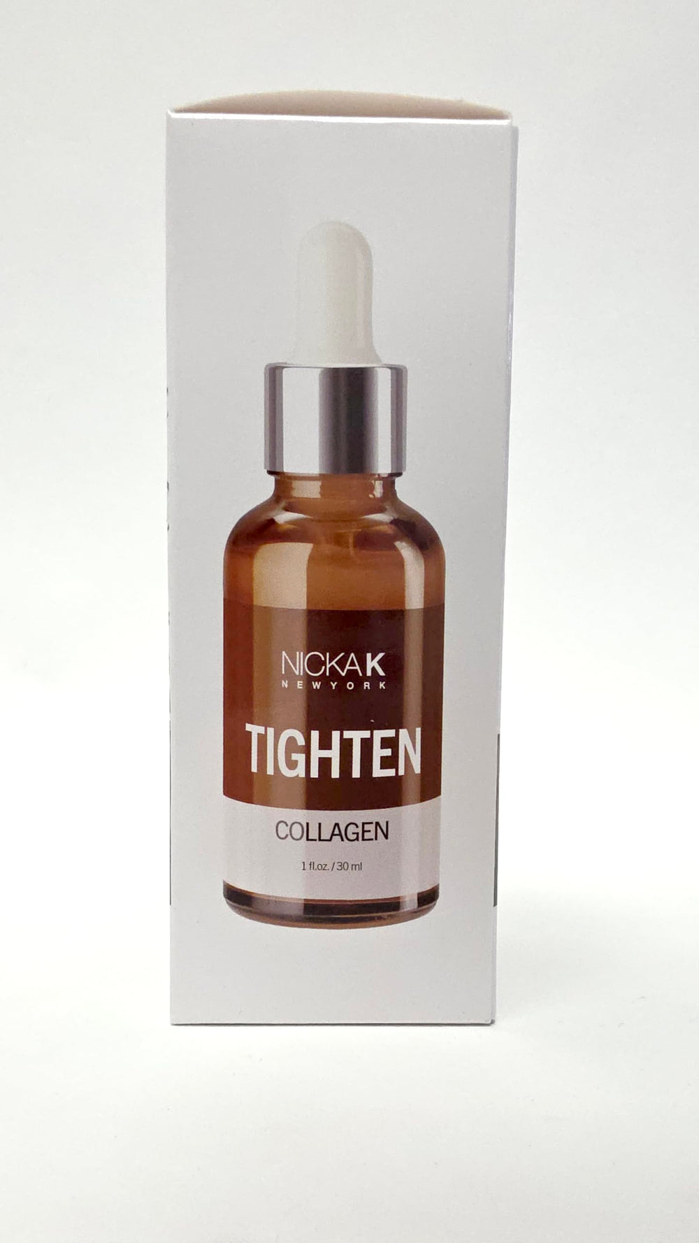 Close-up of SSAM03 collagen ampoule bottle showing a lightweight formula