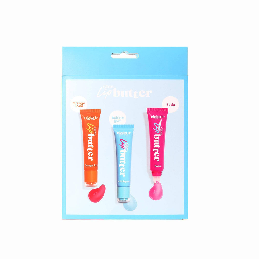 NICKA K NEW YORK Glow Lip Butter Mint Vanilla Bean for nourishing lip shine