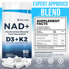 Nicotinamide Riboside and Trans-Resveratrol illustration for NAD support