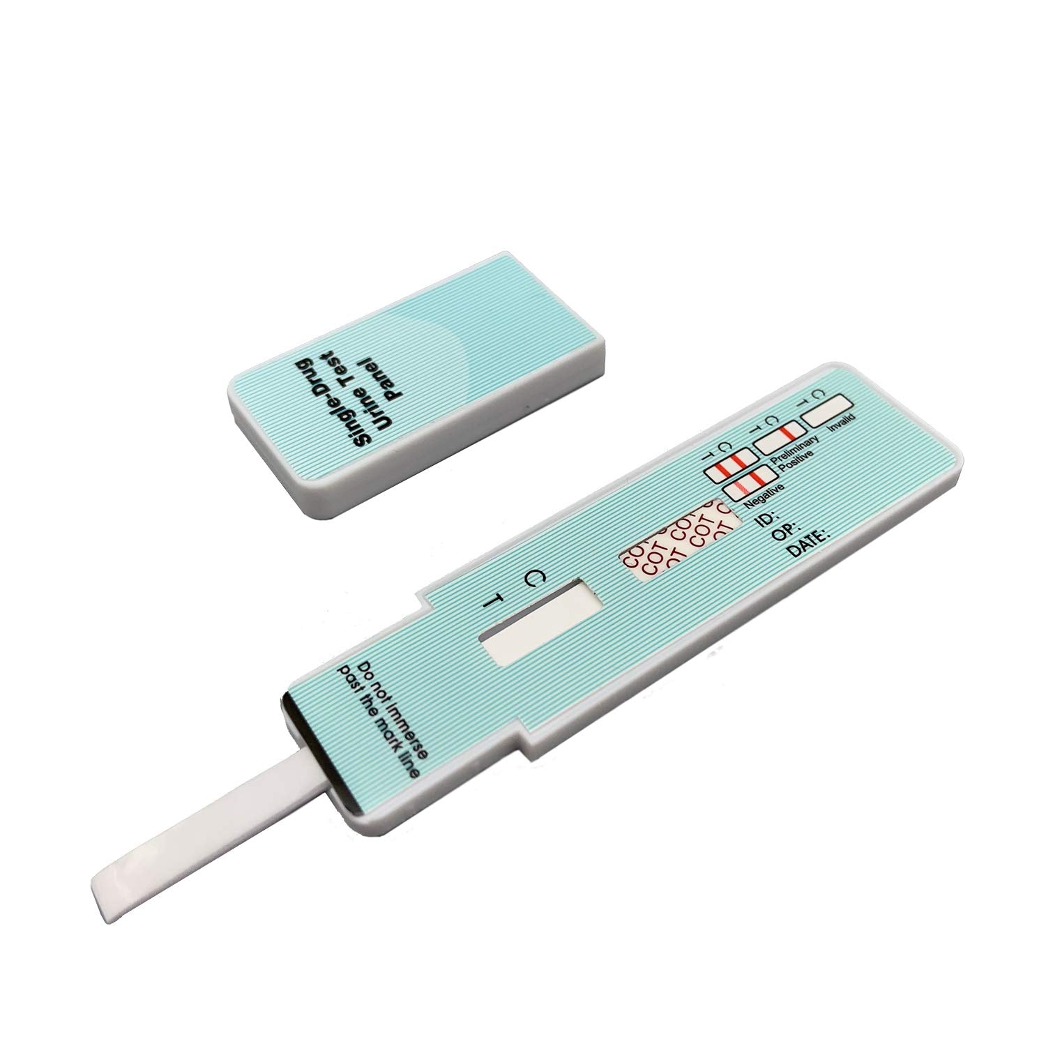 Nicotine/Tobacco Test Kit 10 Pack - box and packaging