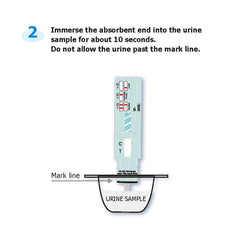 Nicotine/Tobacco Test Kit 10 Pack - packaging layout