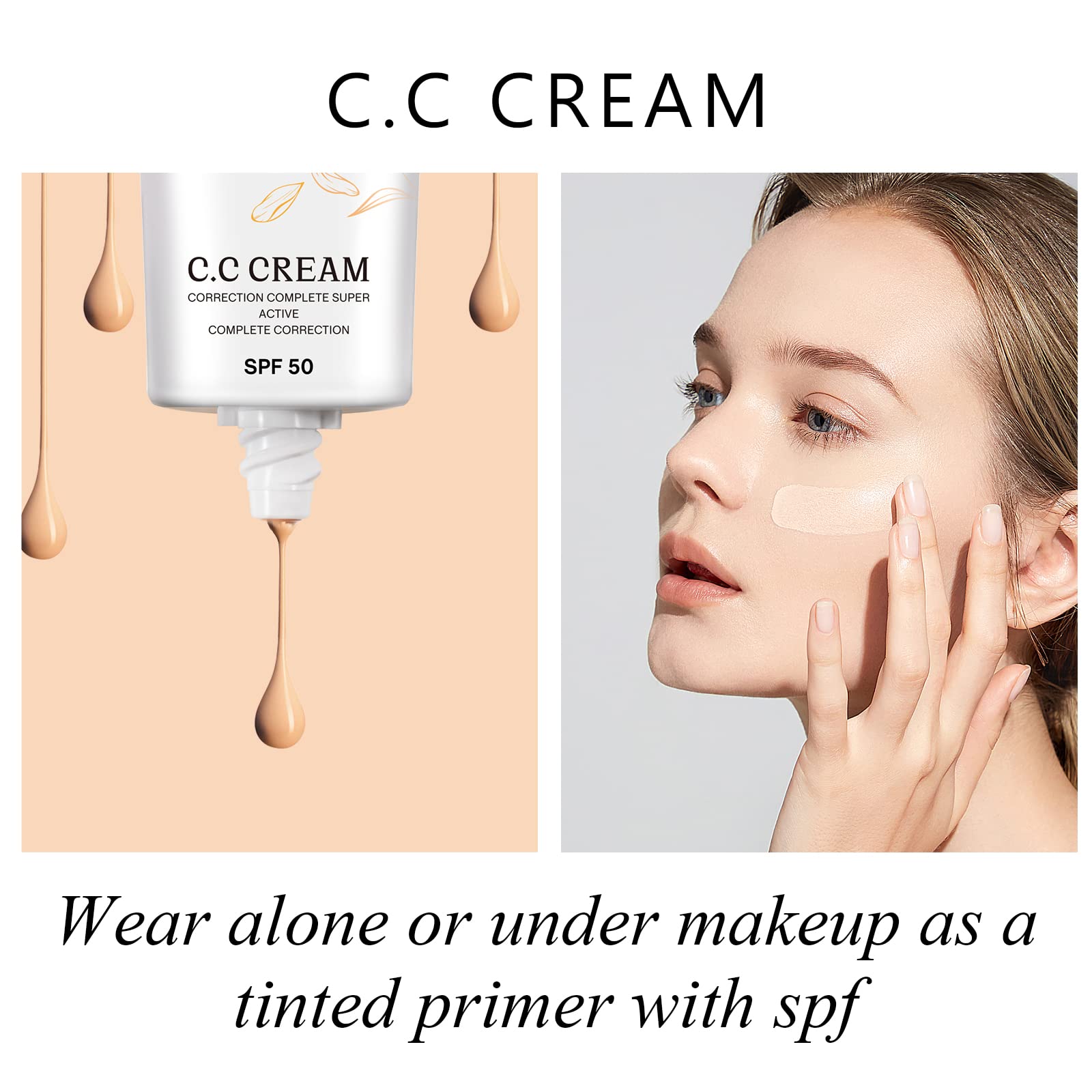 NIFEISHI CC Cream conceals pigmentation and blemishes with a lightweight feel