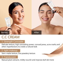 NIFEISHI CC Cream for face and body delivers even tone