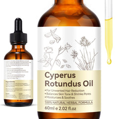 NIFEISHI Cyperus Rotundus Oil bottle pour for quick absorption during daily use.