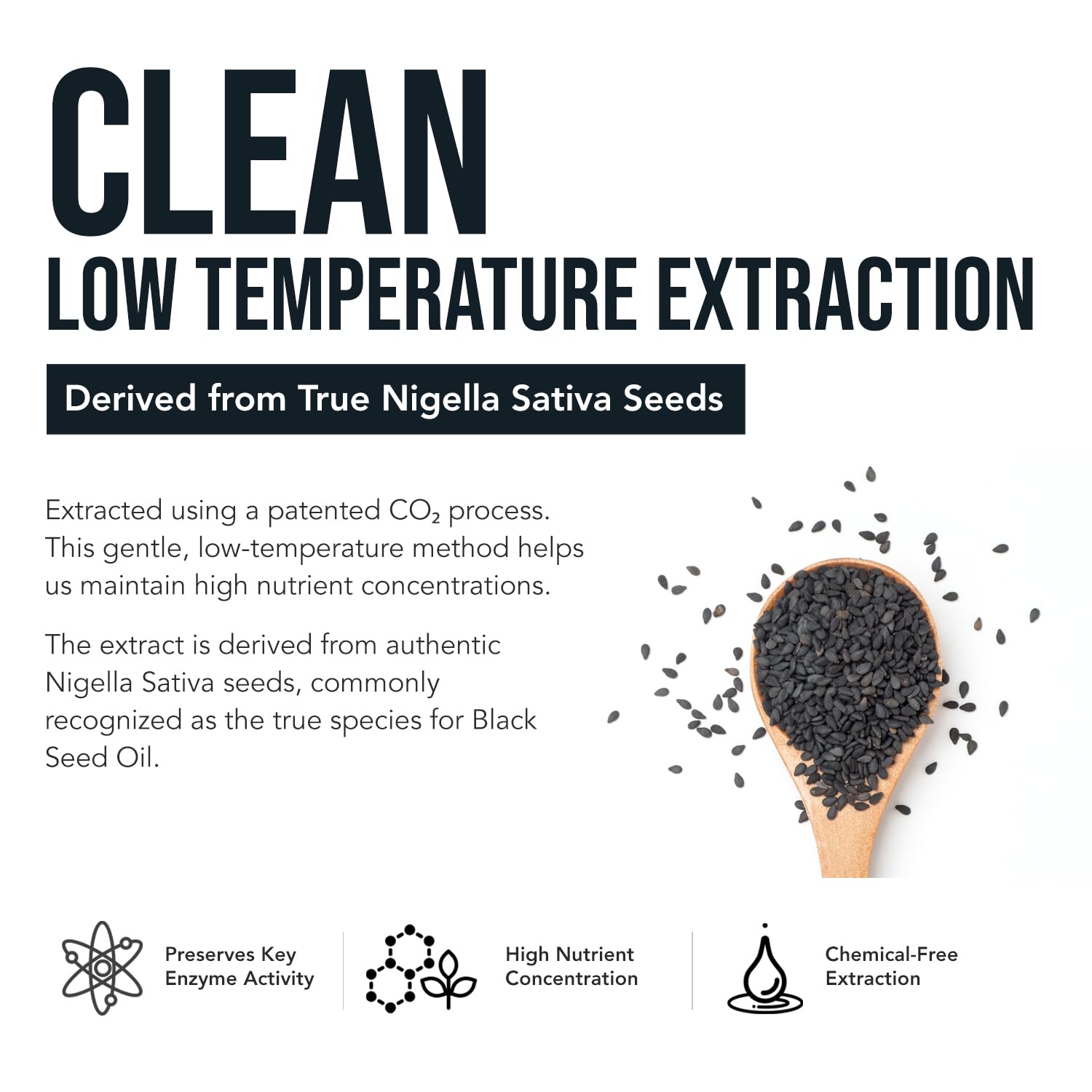 Nigella sativa seeds as the natural source