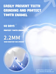 Soft EVA mouth guard for teeth grinding at night