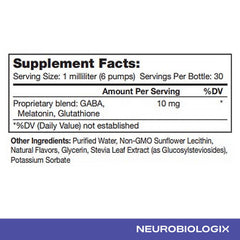 Vegan and allergen-free labeling on Night Night Liposomal Spray