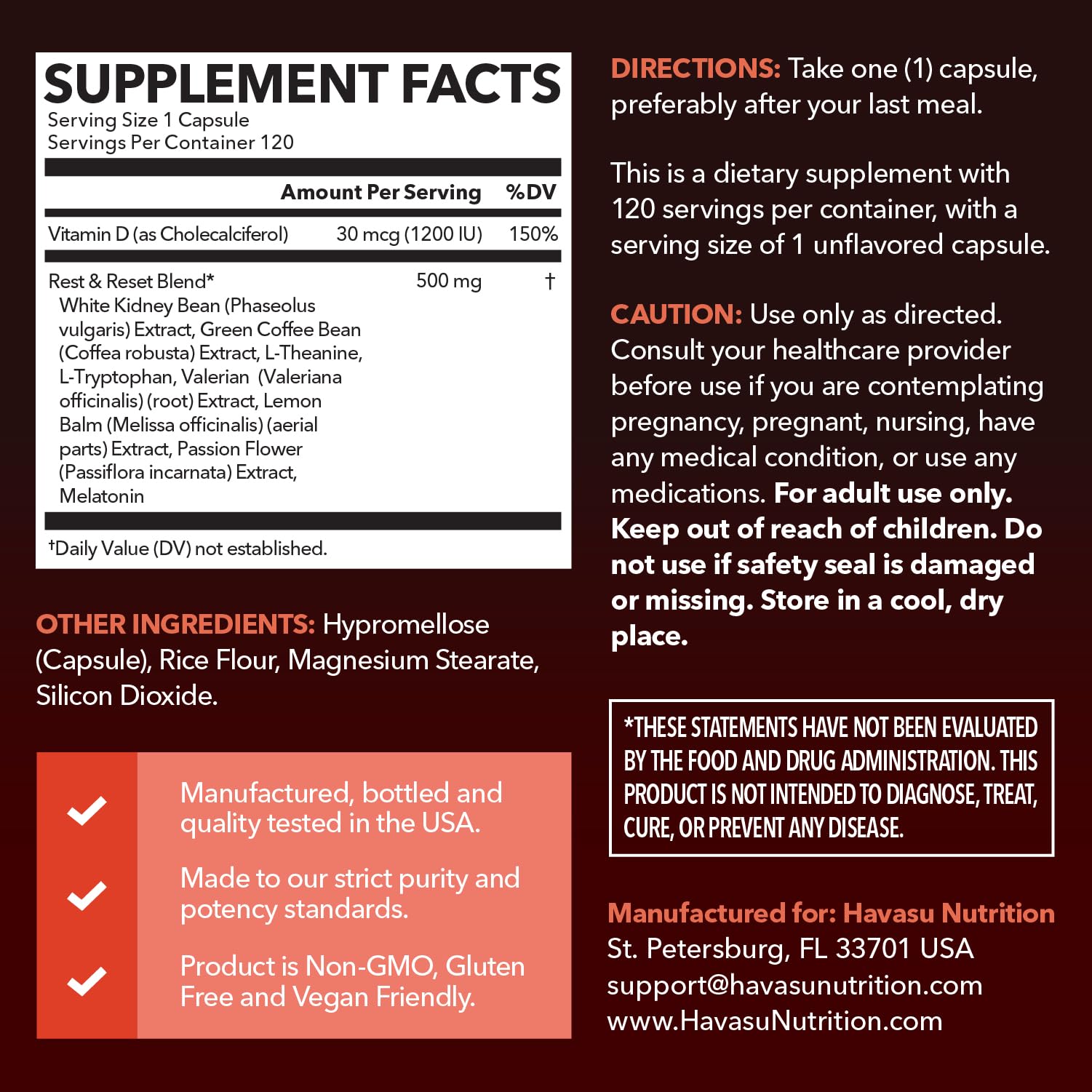 Product shot highlighting 120-pill count and label