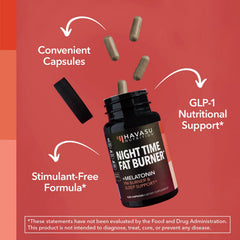 Stimulant-free fat burner icon indicating no jitters