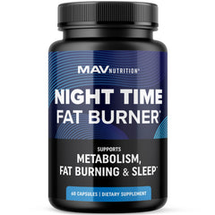Night Time Fat Burner bottle with Melatonin