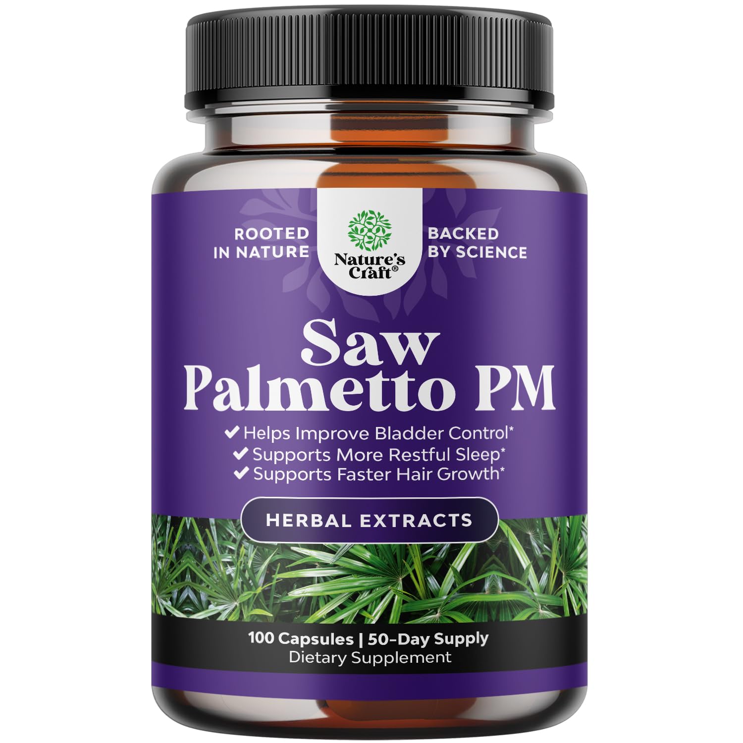 Nighttime Defense Saw Palmetto bottle and packaging