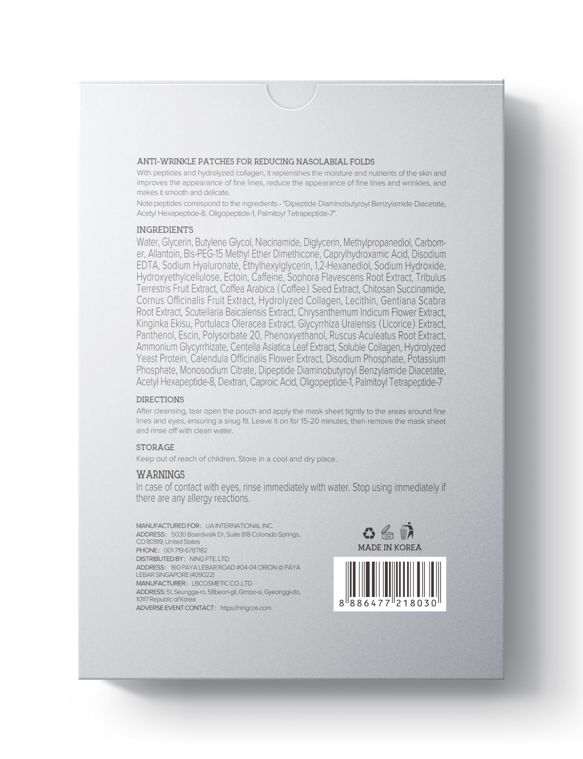 NING DERMOLOGIE overnight-use concept patch on skin suggests convenience and results.