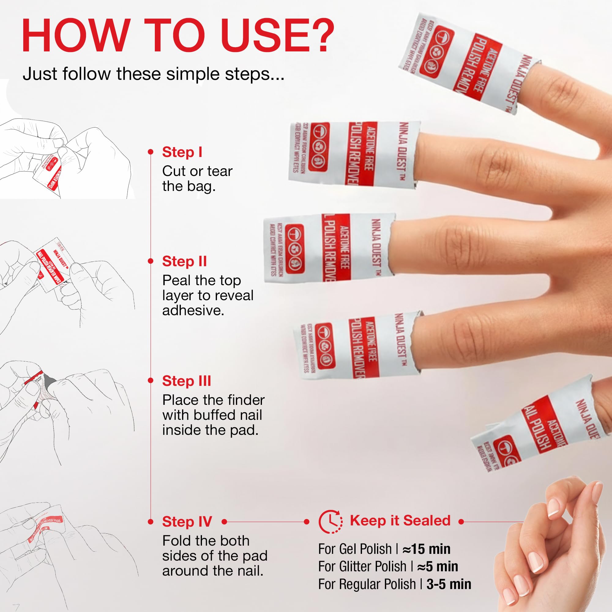 Ninja Quest travel-friendly pack for on-the-go polish changes.