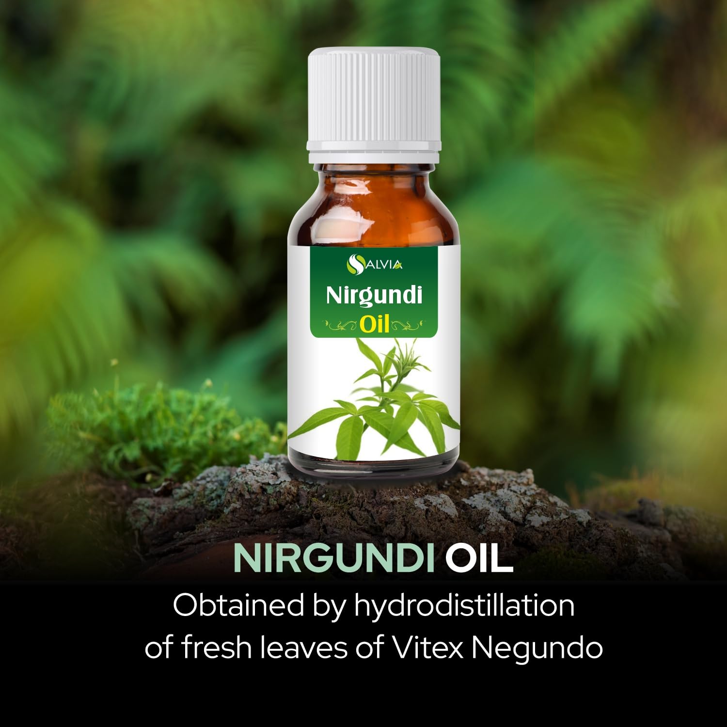 Packaging of Nirgundi Oil 30 ml bottle