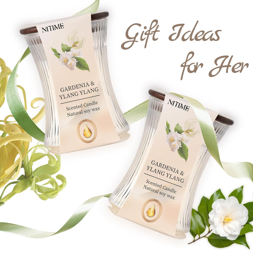 NITIME decorative candle jar enhances room decor and scent