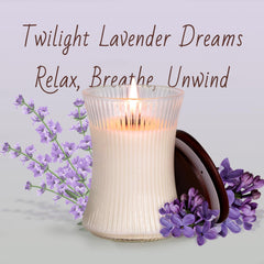 NITIME hourglass glass jar shows vertical ridges and subtle shimmer