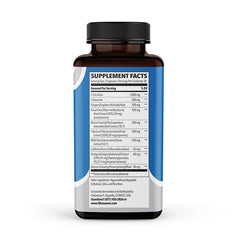 Close-up of Nitro-T bottle label showing 90 capsules