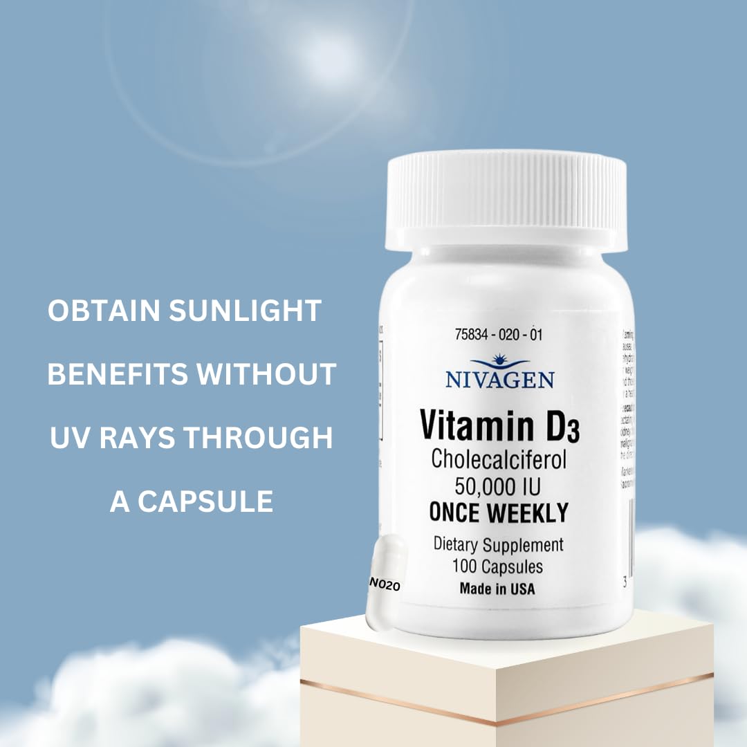 Made in USA designation for Nivagen Vitamin D3 50k IU