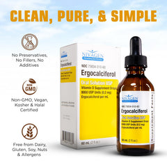 Ingredient and allergen-free information panel