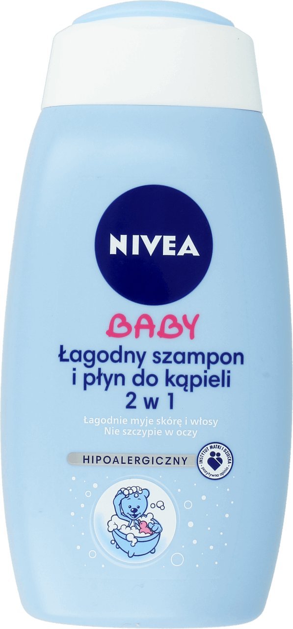 NIVEA Baby 2-in-1 Soft Shampoo and Bubble Bath 500 ml bottle