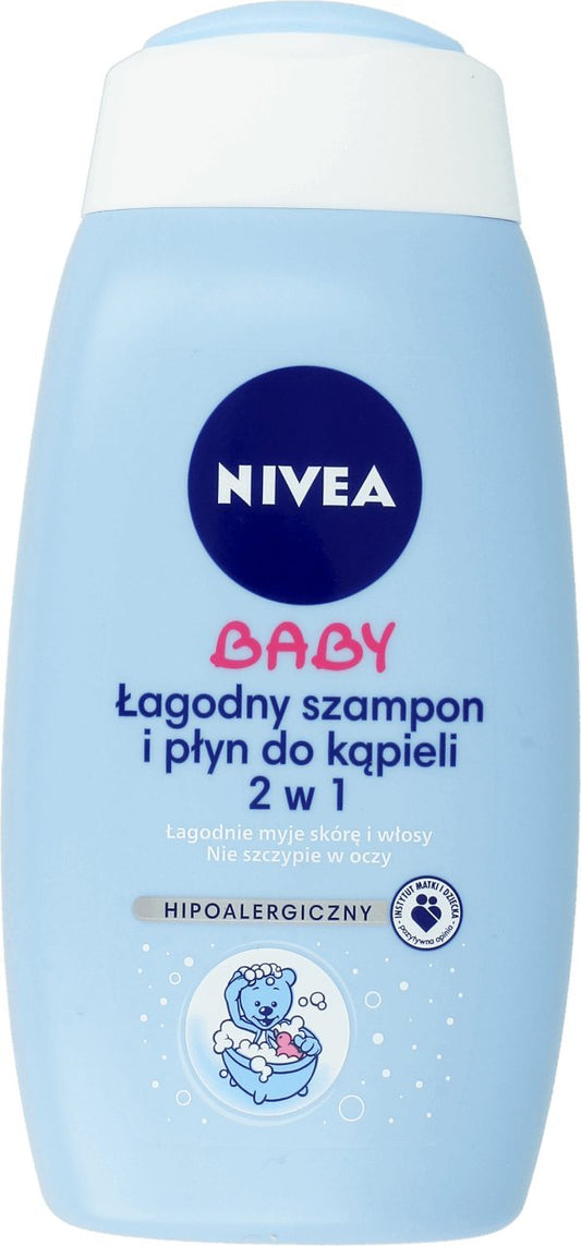 NIVEA Baby 2-in-1 Soft Shampoo and Bubble Bath 500 ml bottle