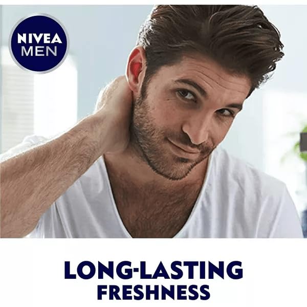 NIVEA Men Silver Protect roll-on pack 3 for convenient daily use.