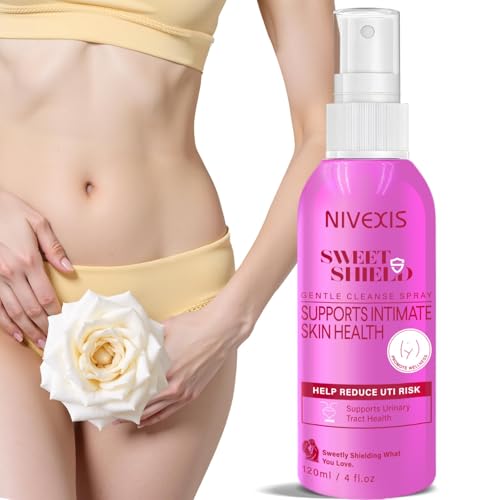 Nivexis Feminine Skin Spray bottle supports daily intimate care and odor control.