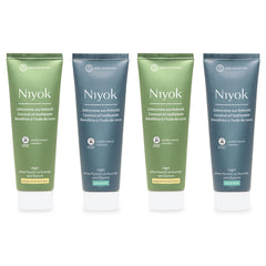 Main product image: Niyok fluoride-free coconut oil toothpaste 4-pack with Peppermint Lemon and Spearmint