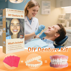 Gifting DIY denture kit for confidence boost