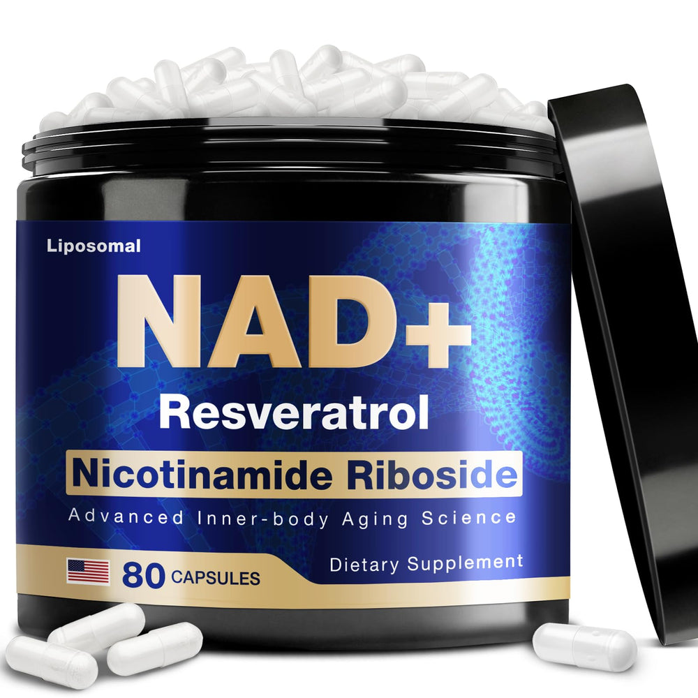 NLMUBR LUCKSIT NAD Supplement bottle on white background