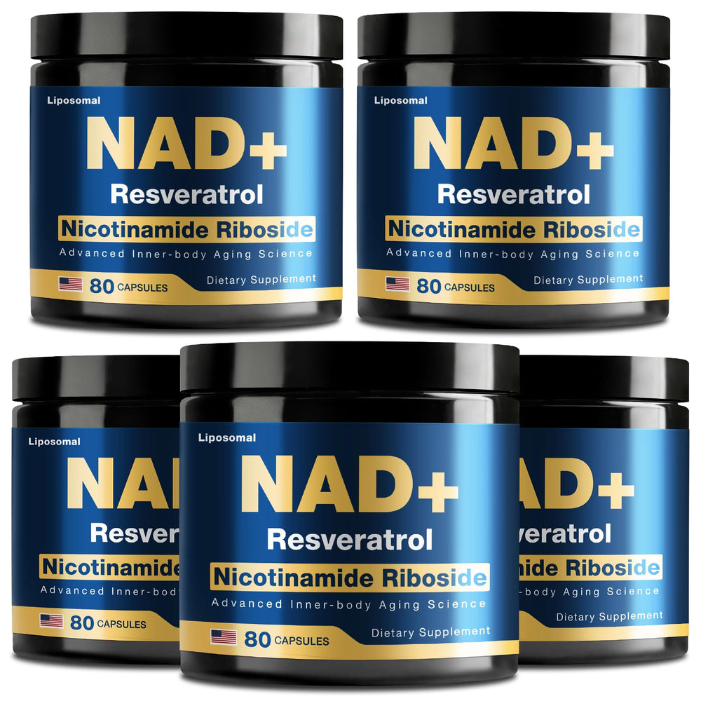 Front view of NLMUBR LUCKSIT NAD Supplement bottle