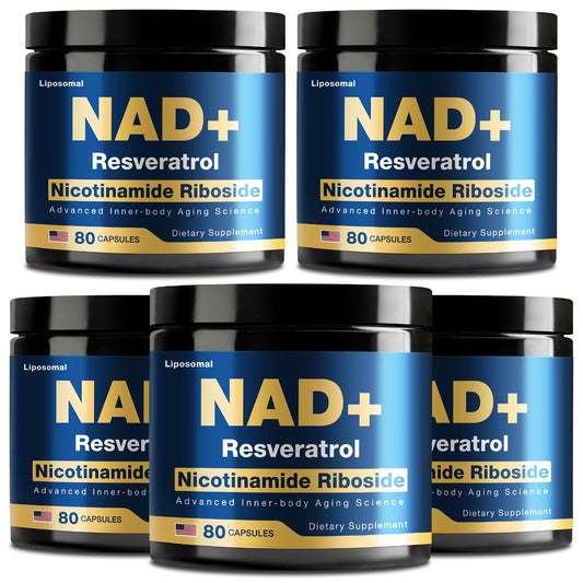 Front view of NLMUBR LUCKSIT NAD Supplement bottle