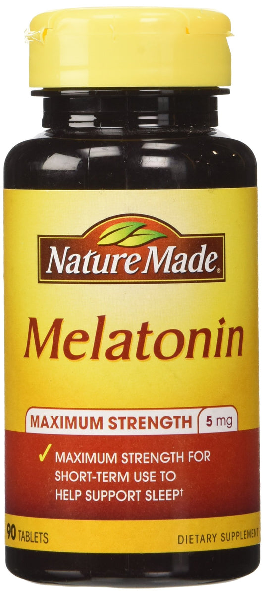 Nm Super Melatonin 5mg 90-count bottle