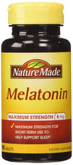 Nm Super Melatonin 5mg 90-count bottle