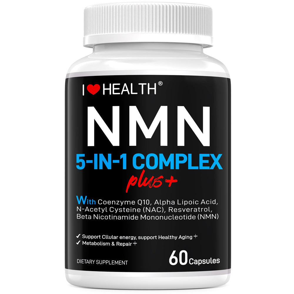 NMN Complex Plus+ bottle front view
