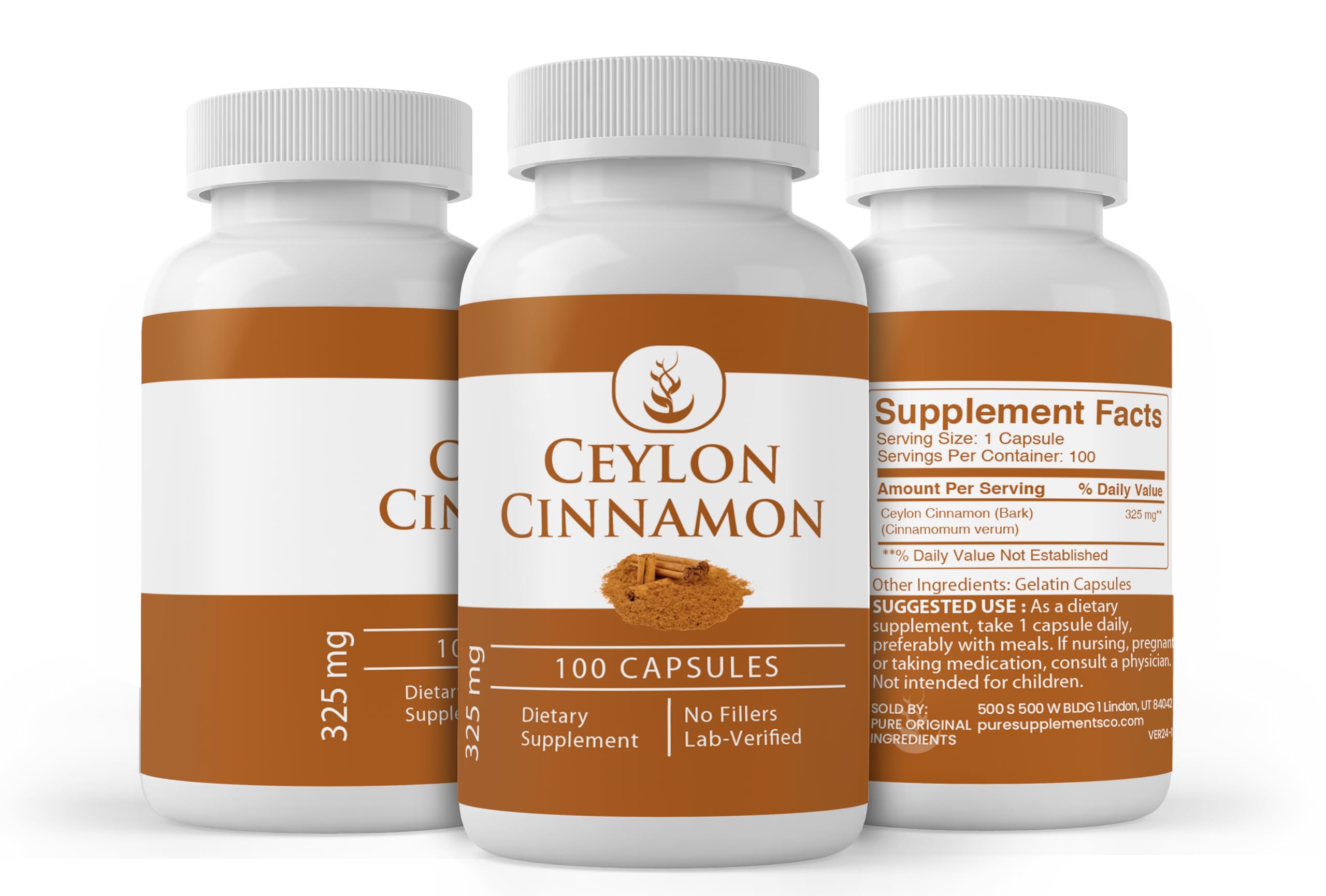 No additives, stearates, or rice fillers in capsules