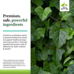 Ingredients label highlighting no artificial colors or flavors