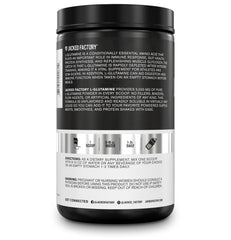 No artificial fillers label on L-Glutamine product