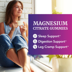 No artificial flavors or colors in magnesium citrate gummies