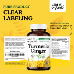 No fillers, Non-GMO and vegan labeling