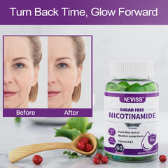 No flush Niacinamide icon indicating flush-free formula