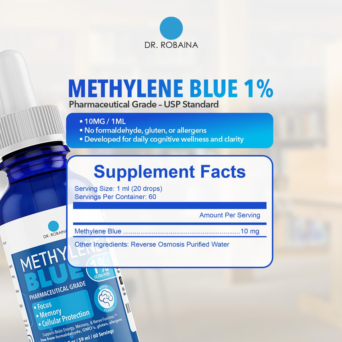 No formaldehyde gluten GMOs or artificial additives on bottle