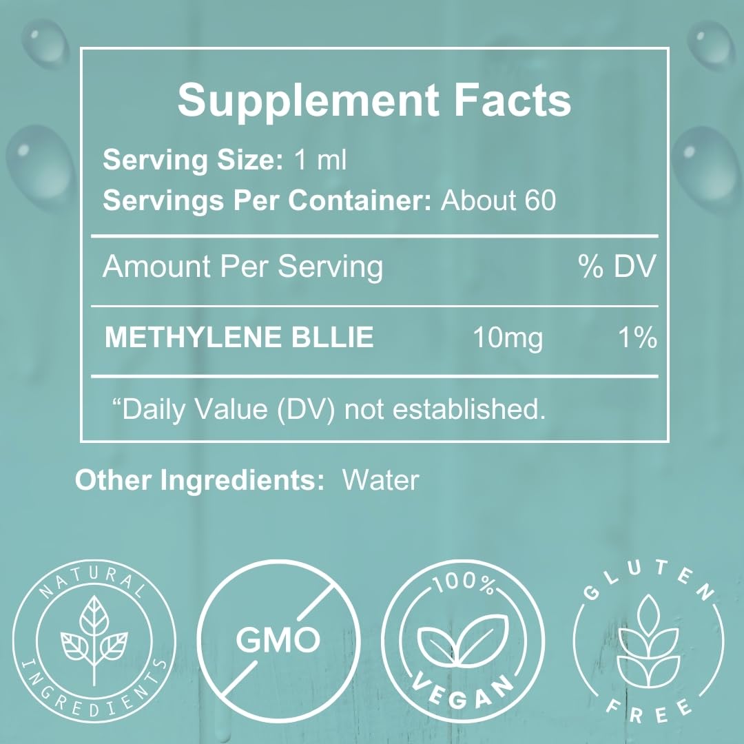 No formaldehyde methylene blue 50ml bottle