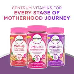 No high fructose corn syrup badge on Centrum gummies appeals to mindful snacking