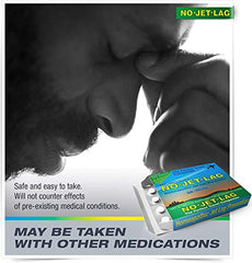 Travel-ready No Jet Lag remedy for flights