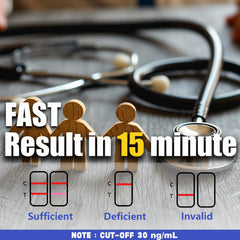 No lab required at-home vitamin D testing illustration