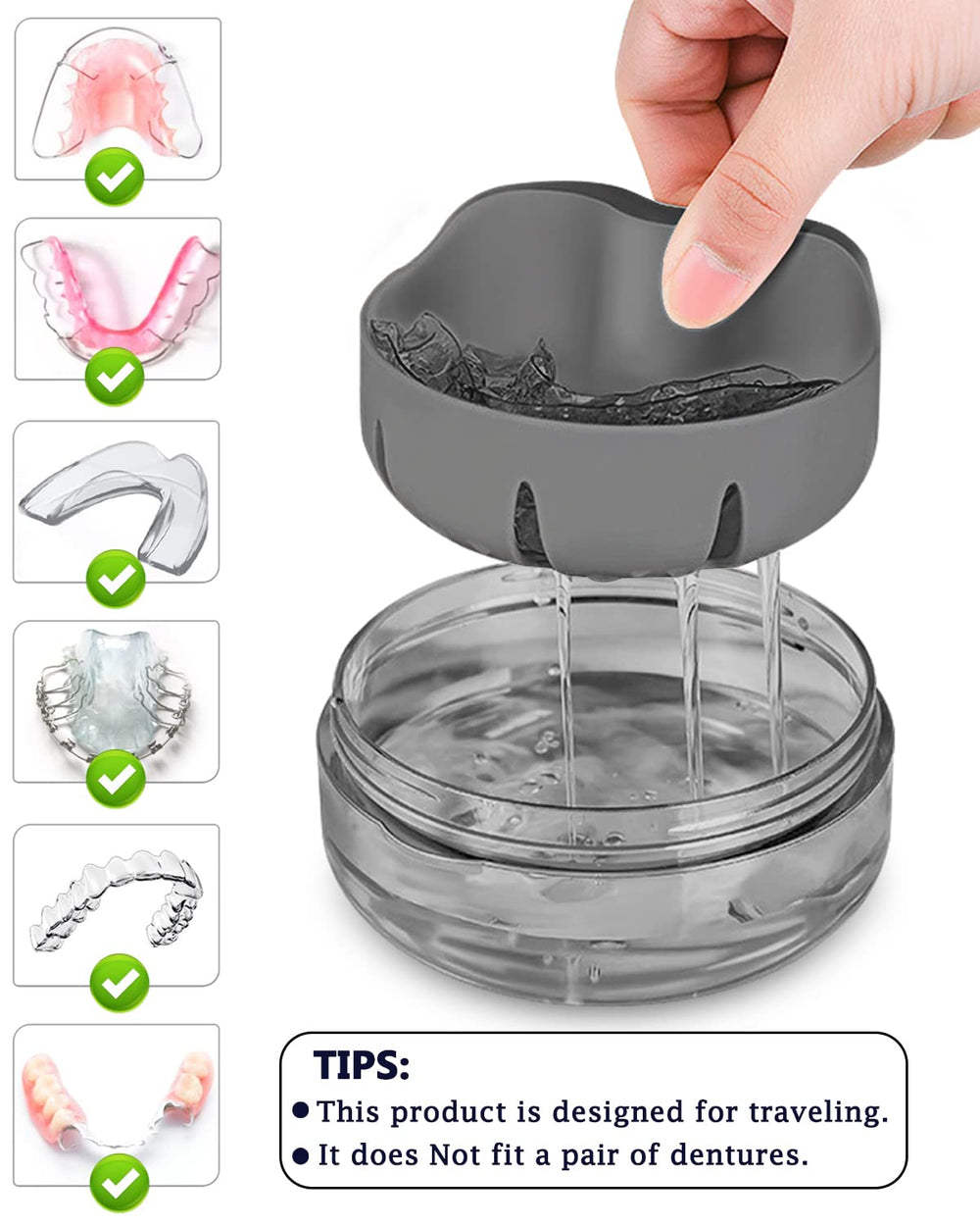 Close-up of silicone sealing ring on lid
